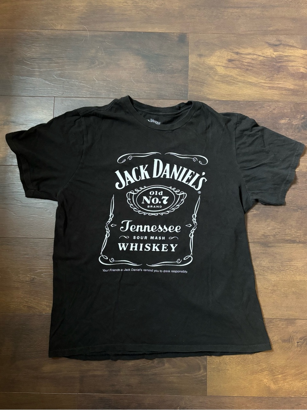 Jack Daniel’s Tennessee Whiskey T-Shirt Black Large